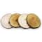 Wilson® Enterprises 4 Pack Natural Basswood Round